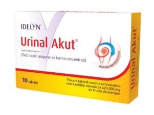 Urinal Akut Idelyn, 10 Tablete, Walmark