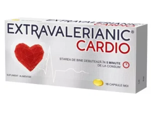 Extravalerianic Cardio, 15 Capsule Moi, Biofarm