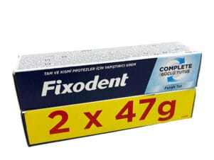 Pachet Fixodent Fresh Complet, 2 x 47 G, Procter & Gamble