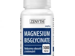 Magneziu bisglicinat, 1000 mg, 30 capsule, Zenyth